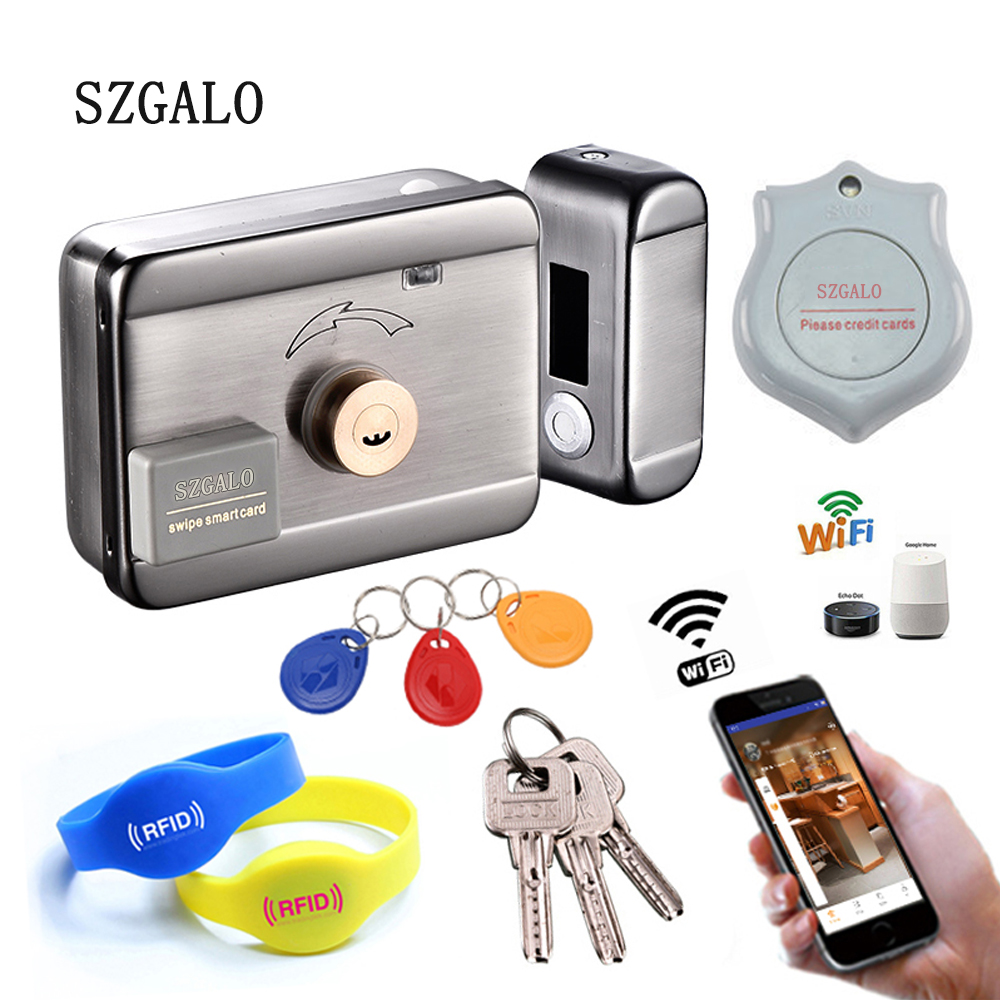 Home Security Ring System - WiFi Control Electric Lock Gate Lock