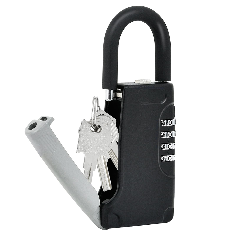 Safe Box Digital - Padlock Key Lock Box Small Combination