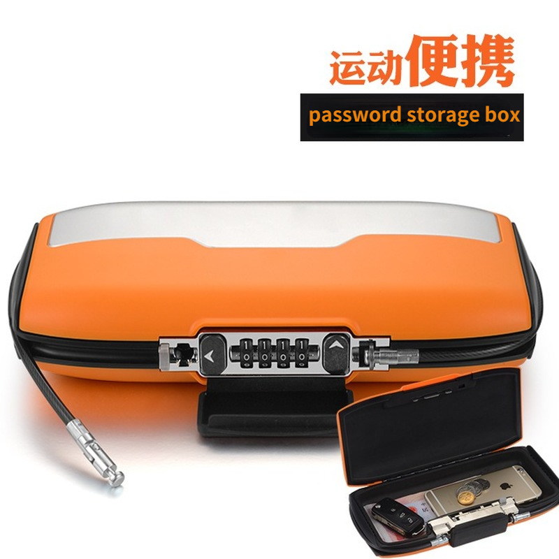 Safe Box Digital - Portable Safe Case 4-Digit Combination Lock