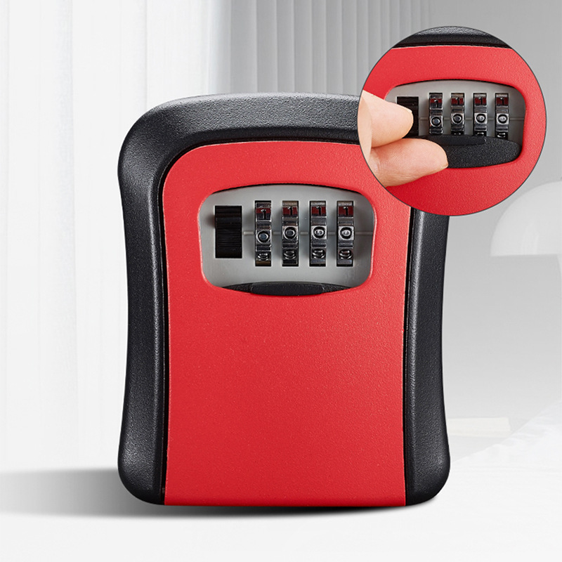 Wall Mount Key Lock Box 4 Digi - Safe Box Digital recension och pris