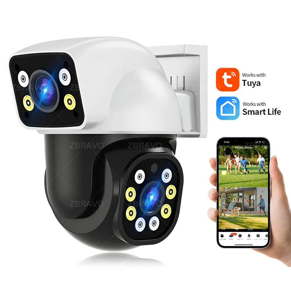 Smartlife 8MP WiFi Tuya Outdoo - Home Security Camera Installation recension och pris