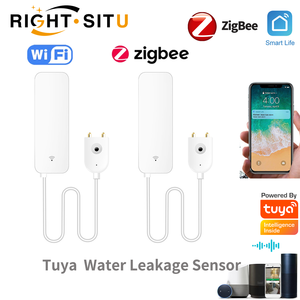 Tuya WiFi Water Leak Sensor, W - Home Security Business recension och pris