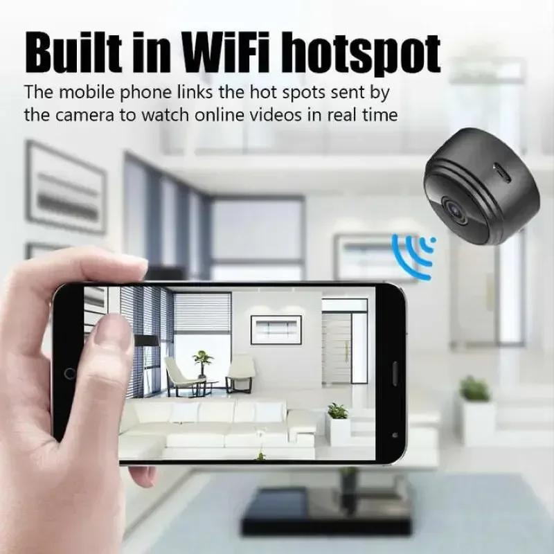 New A9 Camera Wifi 1080p HD Wi - Home Security Camera Installation recension och pris