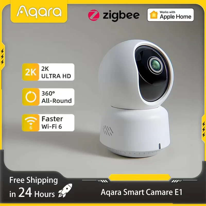 Original Aqara Smart Camera E1 - Home Security Camera Installation recension och pris