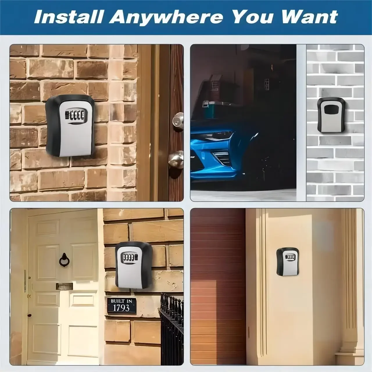 Key Keeper Combination Lock Wa - Safe Box Digital recension och pris