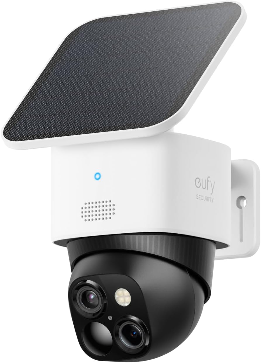 3K Dual Lens Solar Security Ca - Home Security No Monthly Fee recension och pris