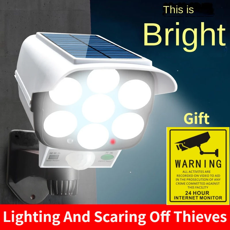 Outdoor Solar Light Motion Sen - Home Security Business recension och pris
