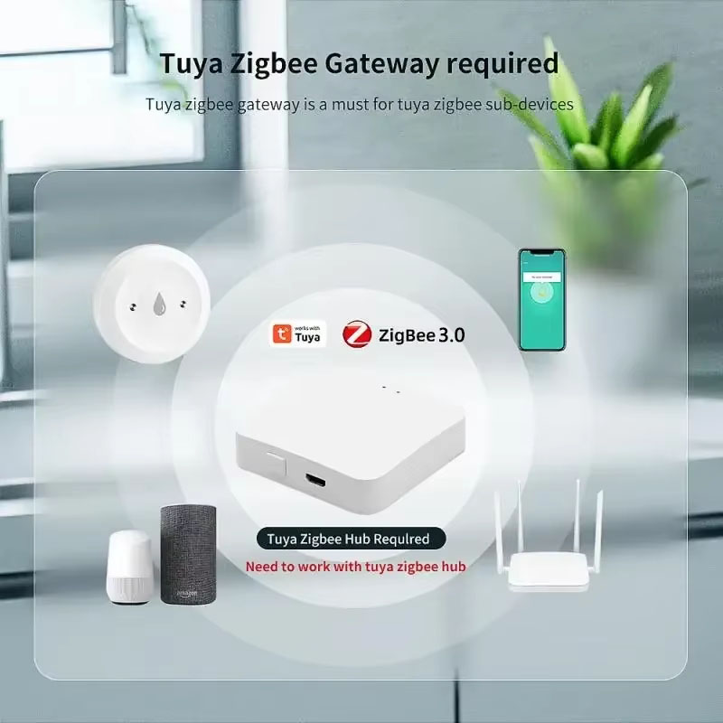 For Tuya ZigBee 3.0 Smart Wate - Home Security And Monitoring recension och pris