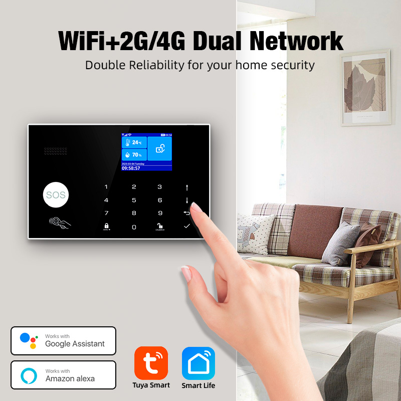 KERUI 4G Alarm with Doorbell R - Home Security Ring System recension och pris