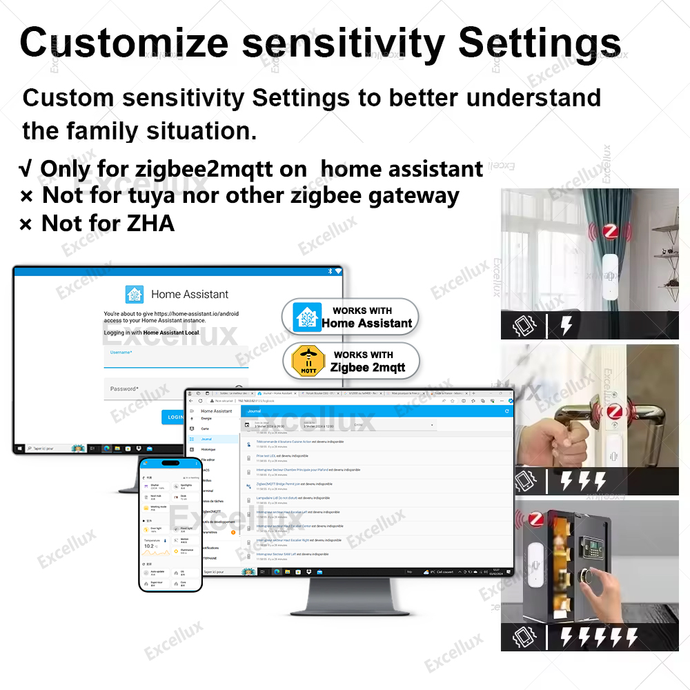 Zigbee Smart Vibration Sensor  - Home Security And Monitoring recension och pris
