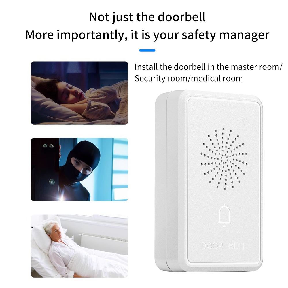 4Wire Wired Doorbell DC12V Acc - Home Security Ring System recension och pris