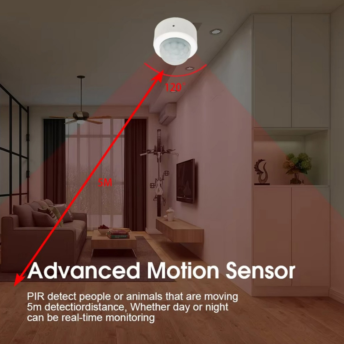 Zigbee3.0 Mini PIR Human Motio - Home Security Business recension och pris